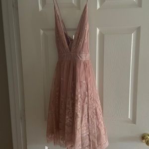Pink Lily pink tulle dress
